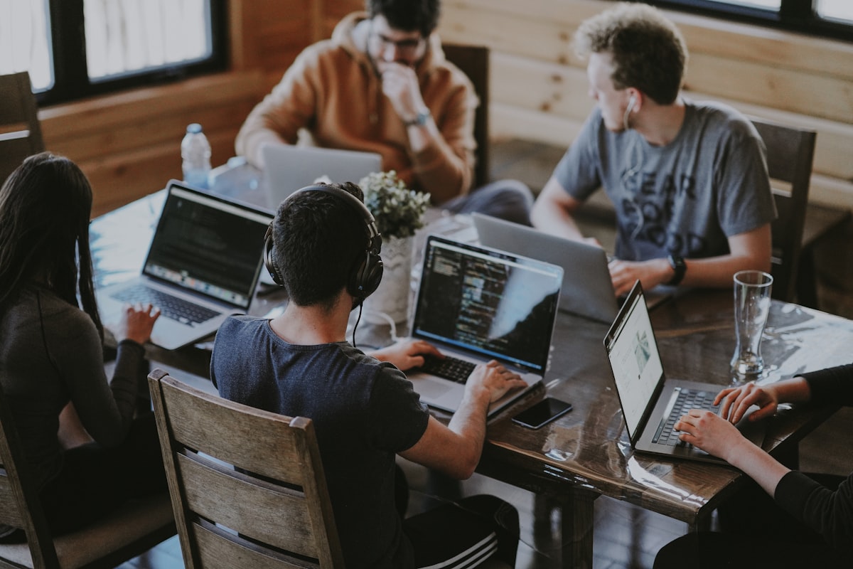 Modern professional workspace